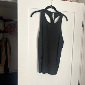 Athleta black flowly tank top